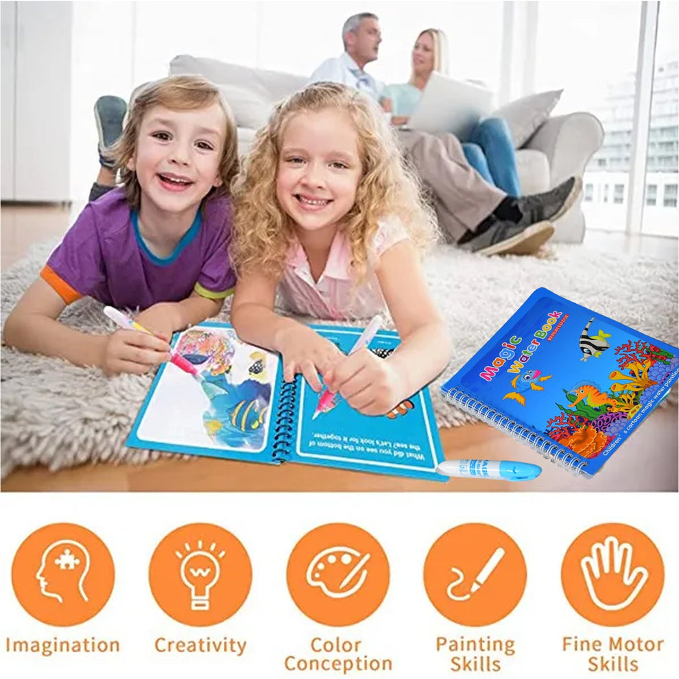 Reusable Magic Book ( Buy 1 Get 3 FREE )