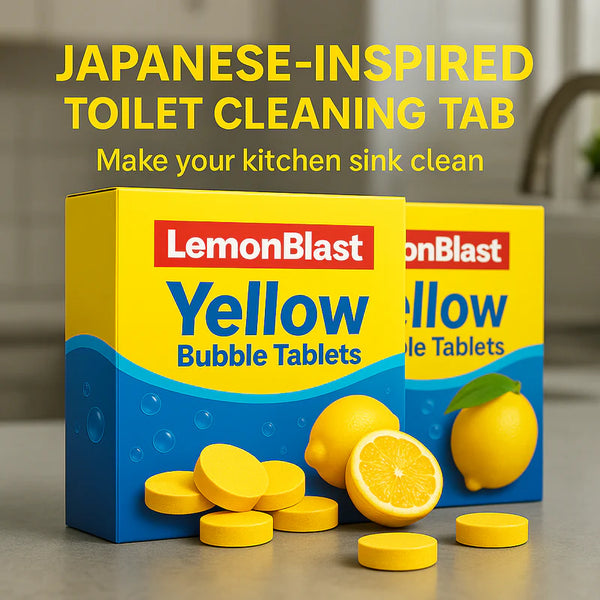 LemonBlast Deep Clean Bubble Tablets | Buy 1 Get 1 Free | 24pc