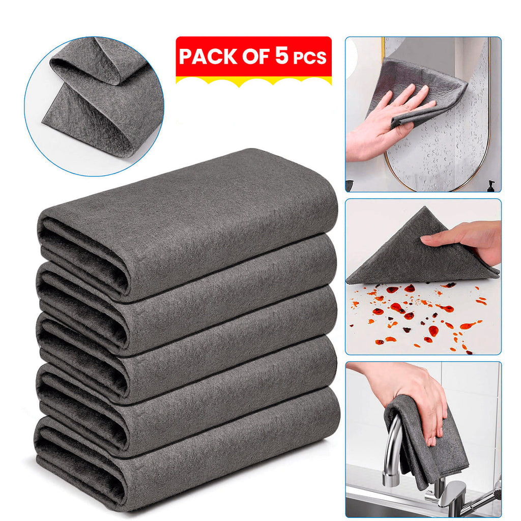 Thickened Magic Cleaning Cloth (5 Pcs)